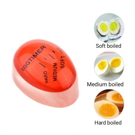 Boiled egg timer kitchen gadget