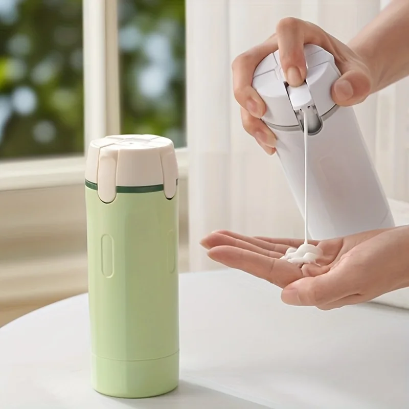 Elegant 4-in-1 Refillable Travel Bottle Container