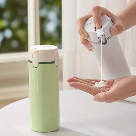 Elegant 4-in-1 Refillable Travel Bottle Container