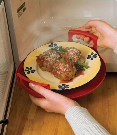 Heat resistant bowl plates holder