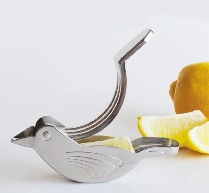 Stainless Steel Bird Design cute Lemon Squeezer