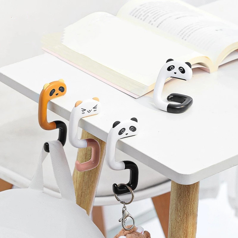 Cute desk side hooks