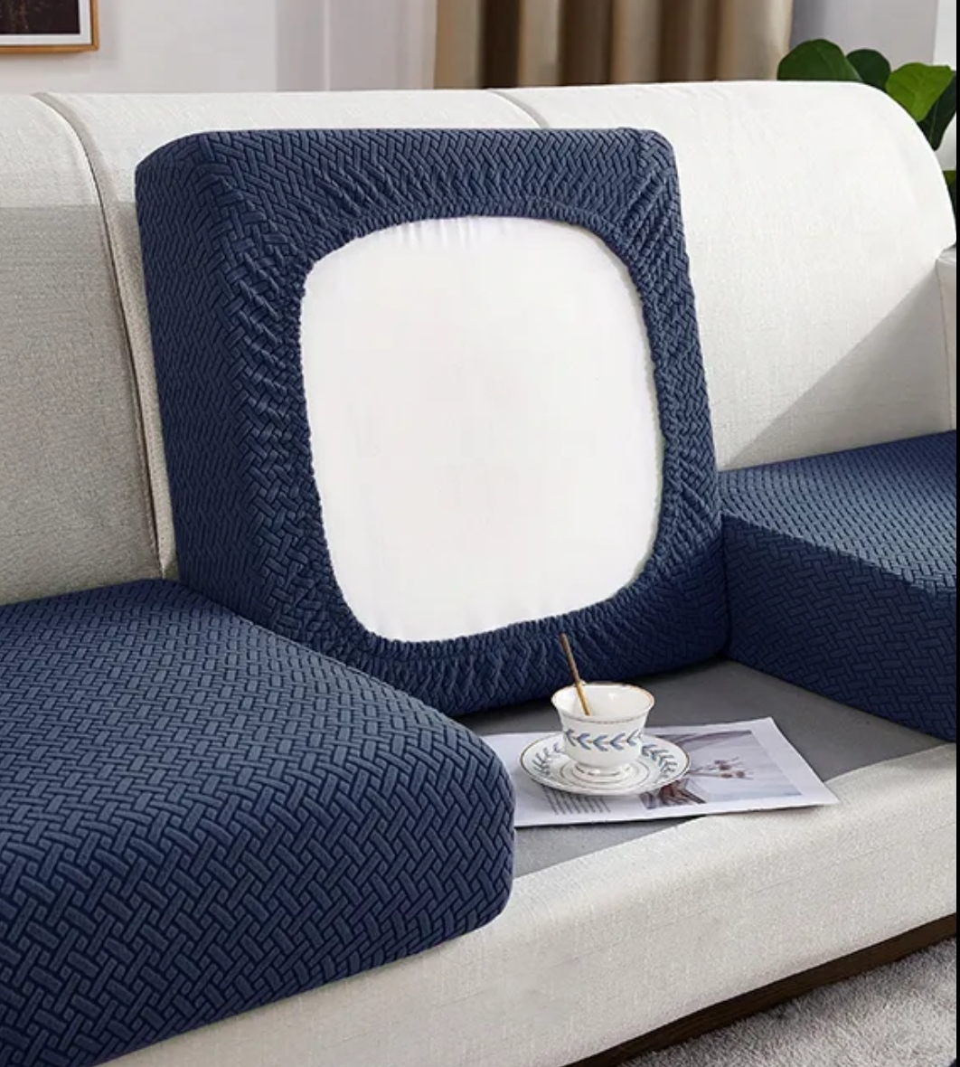 Sofa seat cover, removable seat slip cover