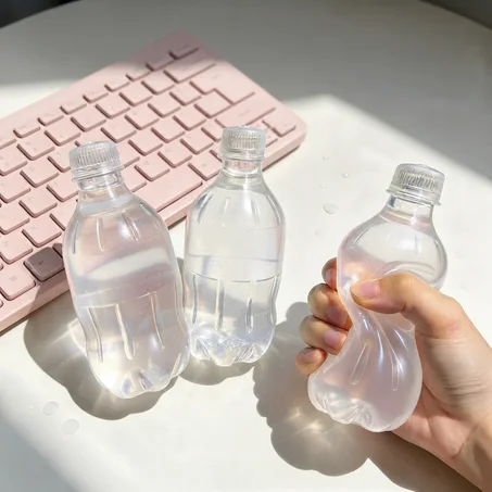 Stress relief Squishy Bottle desk Toy