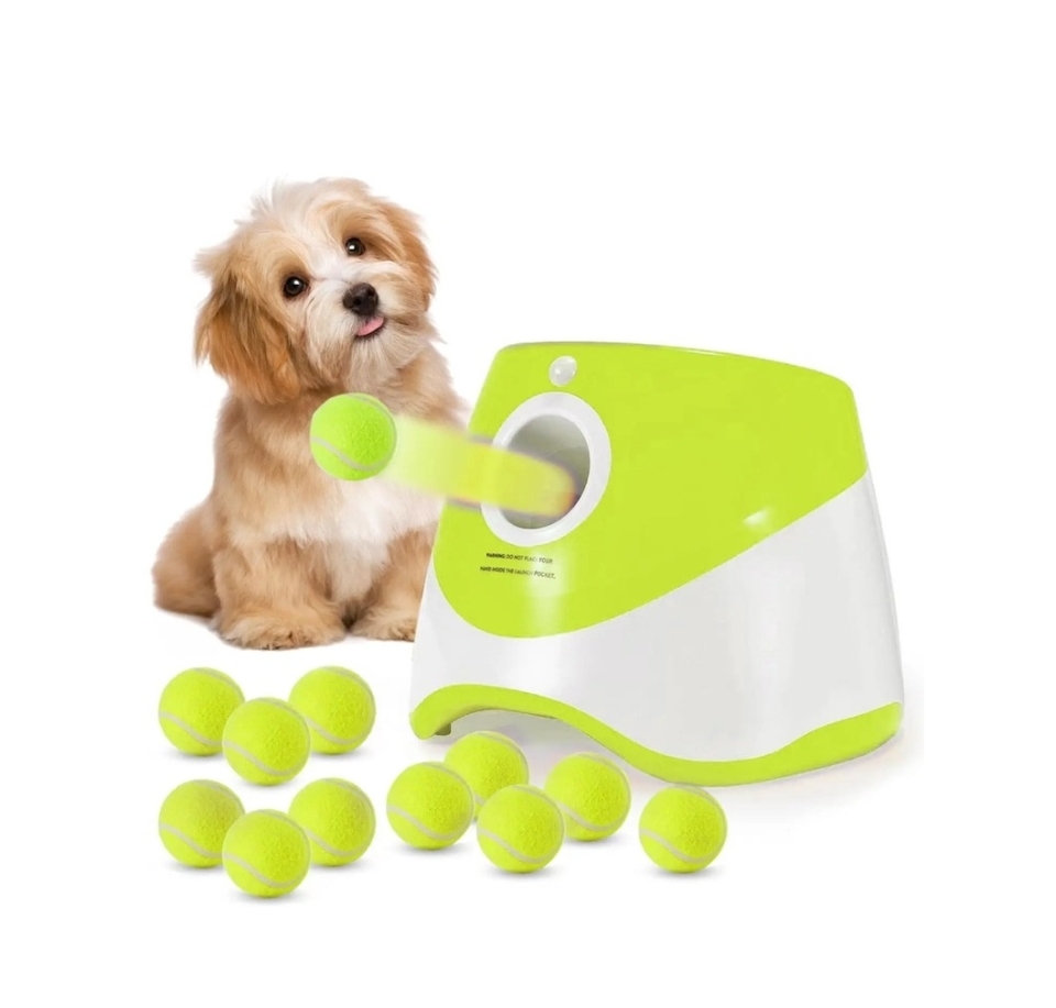 Automatic Dog Ball launcher rechargeable machine