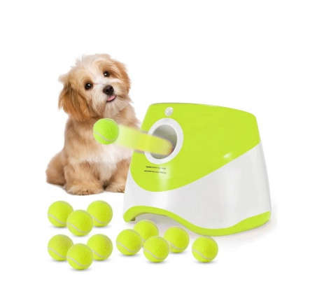 Automatic Dog Ball launcher rechargeable machine