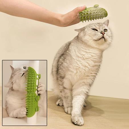 Self-Cleaning Cat Grooming Brush