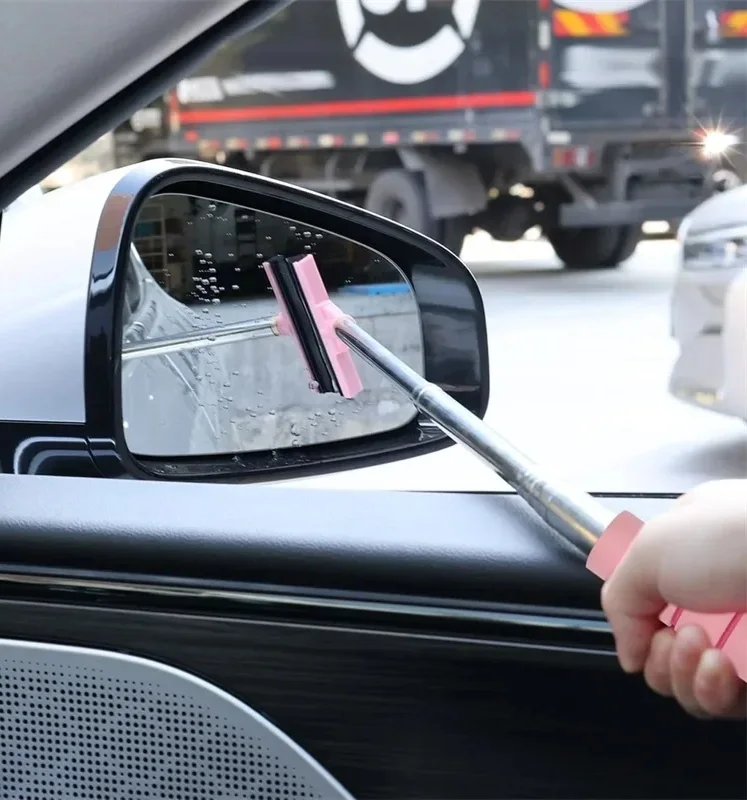 Telescopic Car Mirror Wiper