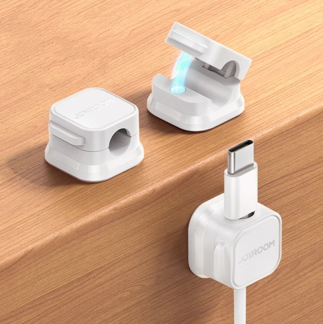 6Pcs Magnetic cable clip organizer