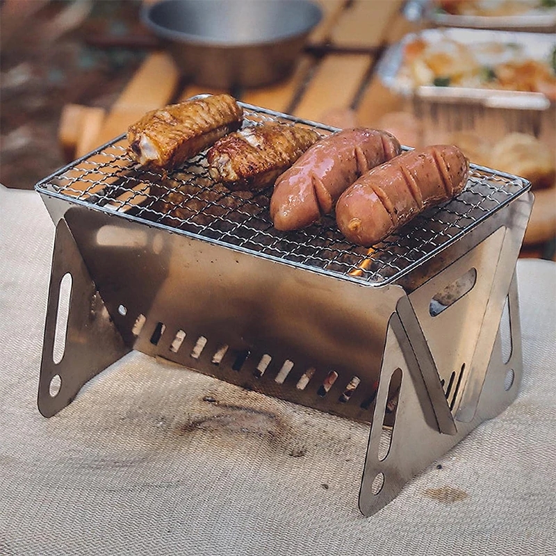 Foldable Stainless steel Grill