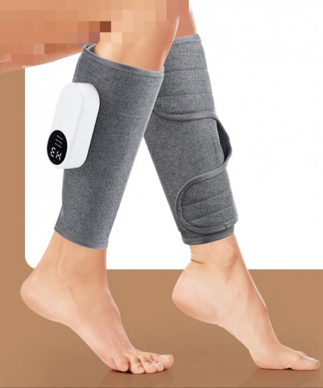 Leg massager 360° air pressure, hot compress relax muscles