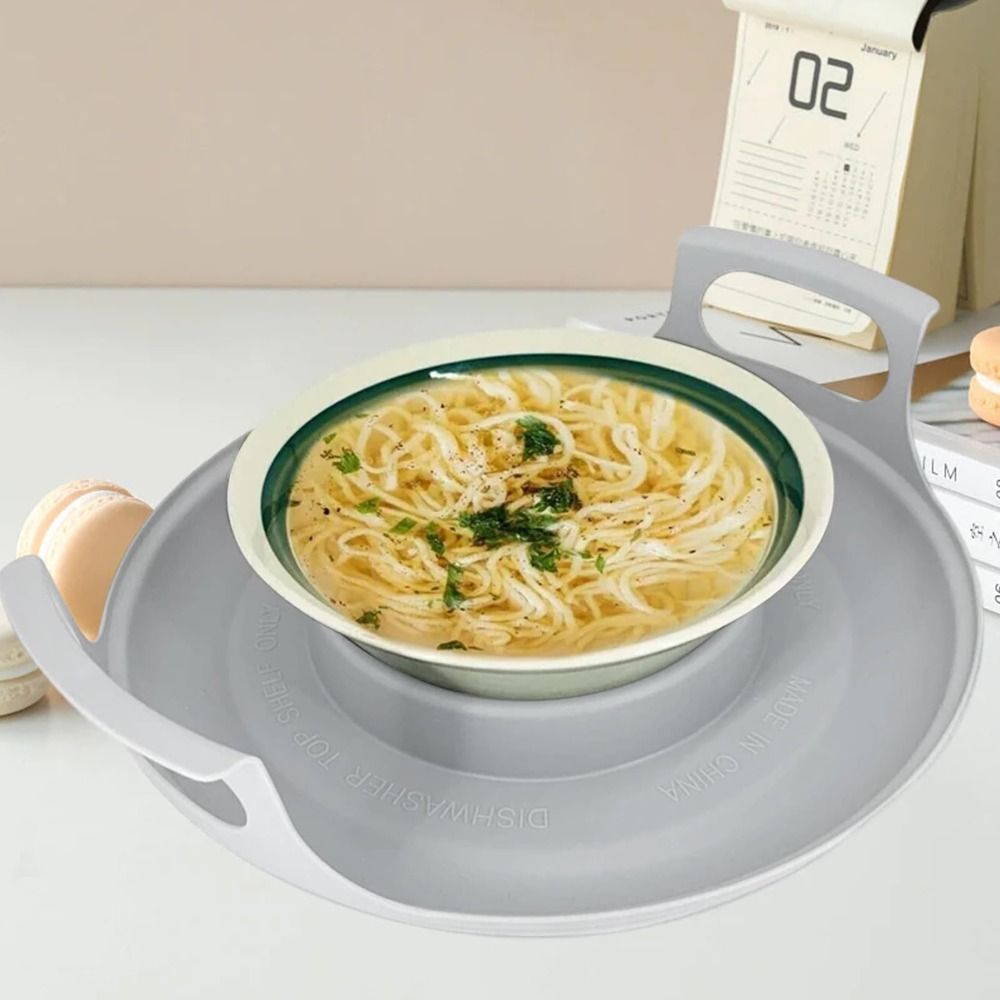 Heat resistant bowl plates holder