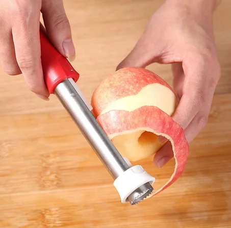 2-in-1 Stainless Steel Fruit Peeler & Corer