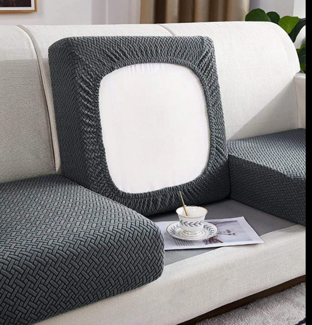 Sofa seat cover, removable seat slip cover