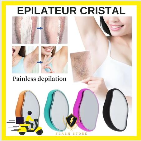 مزيل الشعر الكريستالي الاصلي الاكثر مبيعا في العالم الكعبة ب 18 دينار و الزوز ب 30 دينار فقط