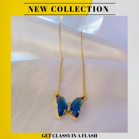 Colliers Papillon Multi-couleurs