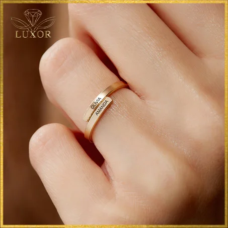 Bague personnalisée pour Couple