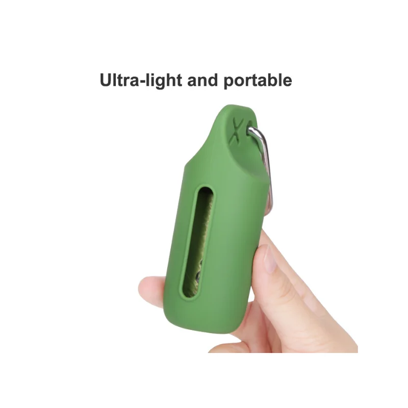 Porte-sacs à déjections en silicone – Pratique et coloré