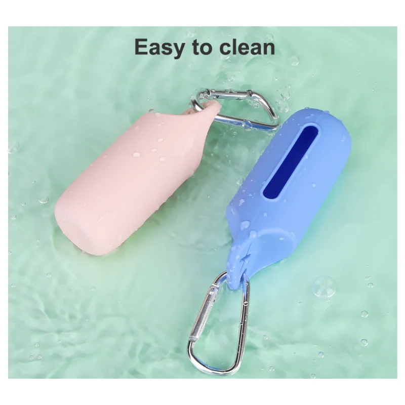 Porte-sacs à déjections en silicone – Pratique et coloré