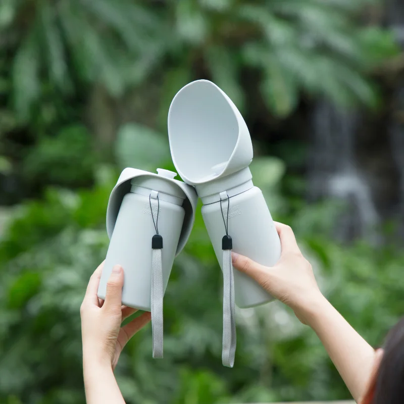 Gourde Pliable pour Chien – Silicone Alimentaire, Portable et Léger