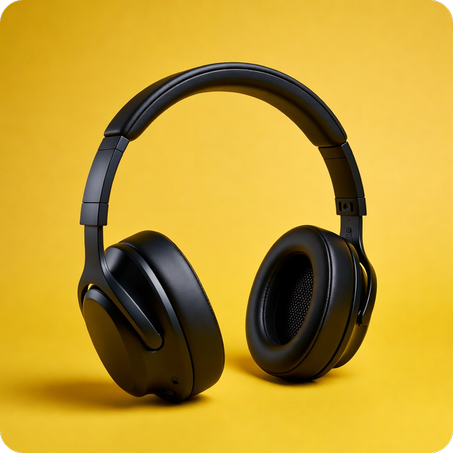 ستاند سماعة رأس معدني بتصميم راقٍ – يوفر الثبات والأناقة لمكتبك