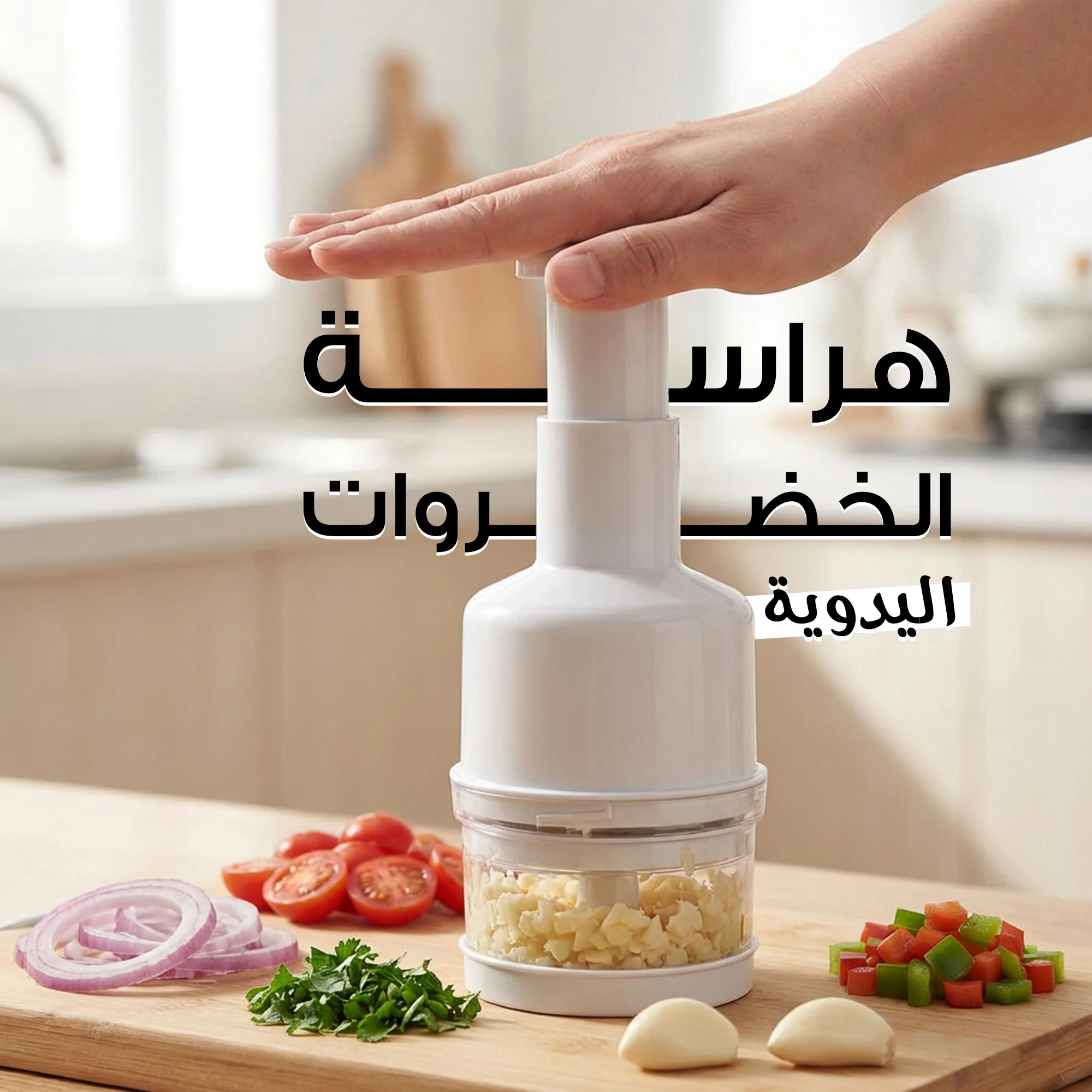 هراسة الخضروات اليدوية