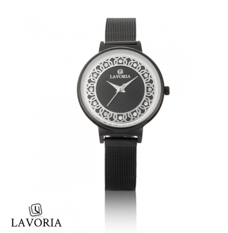 ساعة نسائية بتصميم كلاسيكي من لافوريا L114006