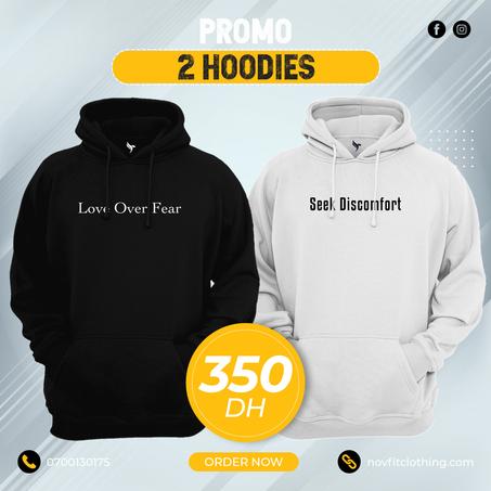 LOVE OVER FEAR + SEEK DISCOMFORT