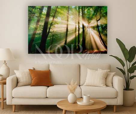 🌳 سحر الغابة على جدرانك