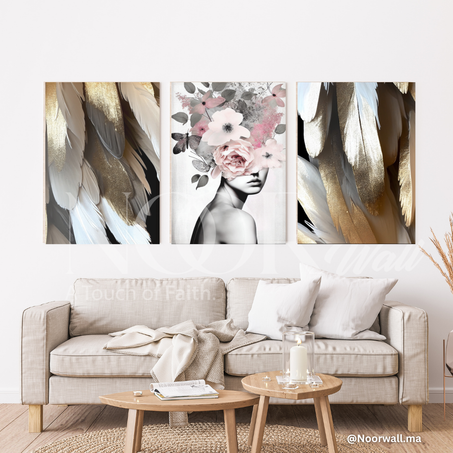 لوحة فنية إيقاع الألوان 🎨🌈