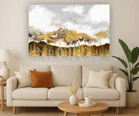 ✨ لمسة عصرية بطابع طبيعي على جدرانك