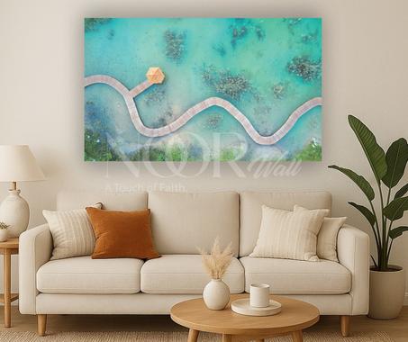 لوحة جدارية طبيعية