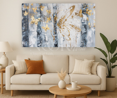 ✨ لمسة عصرية بطابع طبيعي على جدرانك