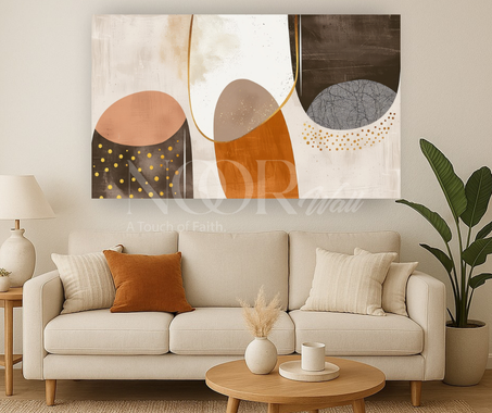 ✨ لمسة عصرية بطابع طبيعي على جدرانك