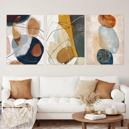 لوحة فنية إيقاع الألوان 🎨🌈