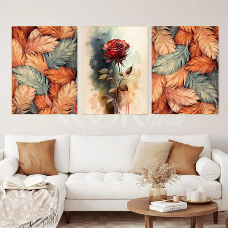 لوحة فنية إيقاع الألوان 🎨🌈