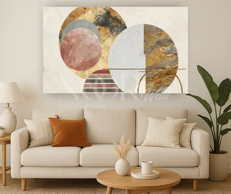 ✨ لمسة عصرية بطابع طبيعي على جدرانك