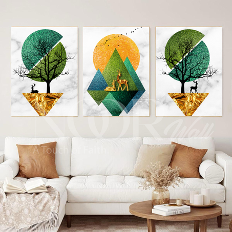 لوحة فنية إيقاع الألوان 🎨🌈