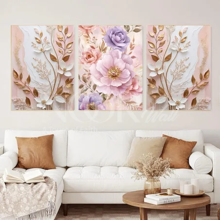 لوحة فنية إيقاع الألوان 🎨🌈