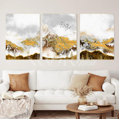 لوحة فنية إيقاع الألوان 🎨🌈