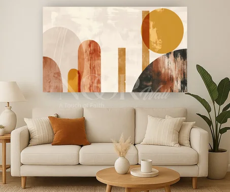 ✨ لمسة عصرية بطابع طبيعي على جدرانك