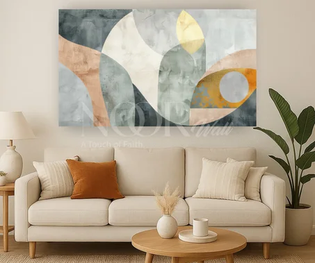 ✨ لمسة عصرية بطابع طبيعي على جدرانك