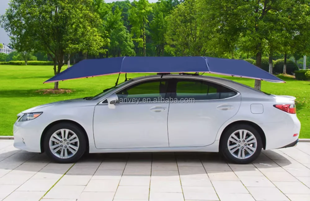 High Quality Multi Colors Custom Hail protection Patio Sun Automatic Car Umbrella Shade