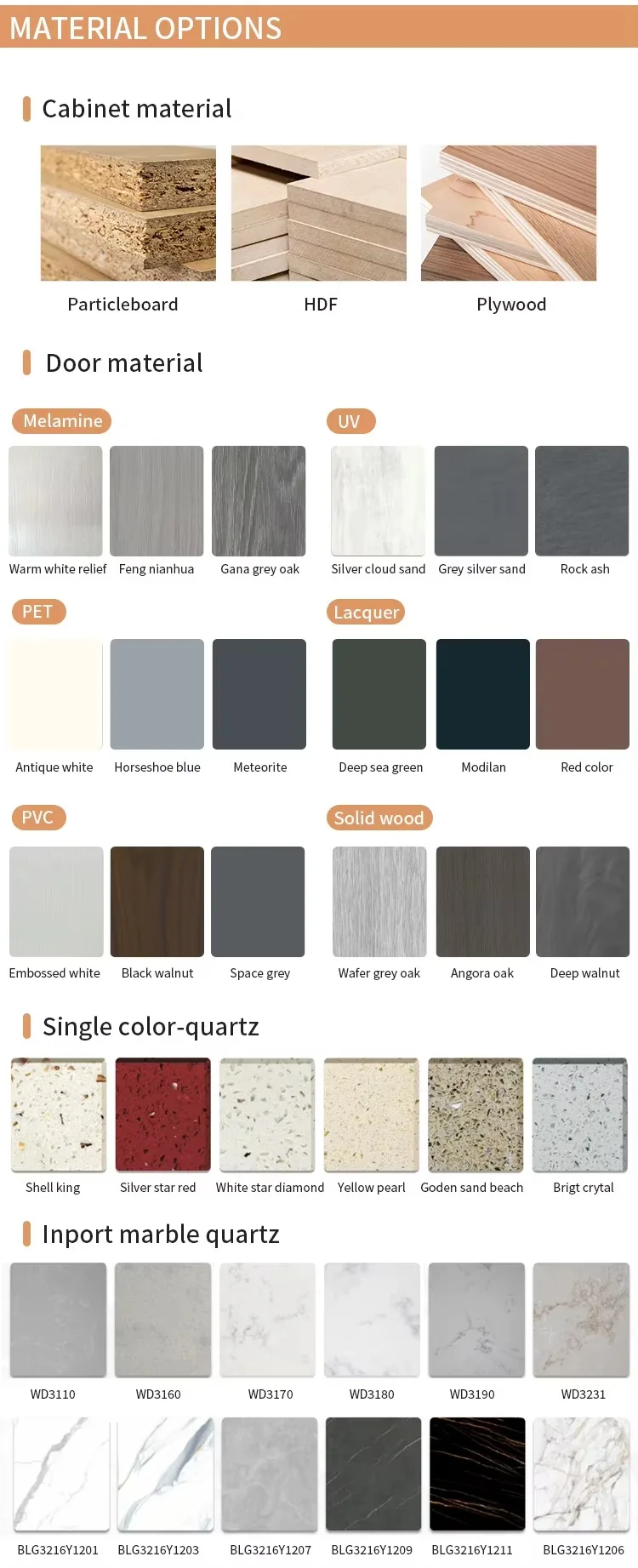 Solid Wood Kitchen Cabinets Cupboard Wooden Cupboards Furniture for Kitchen