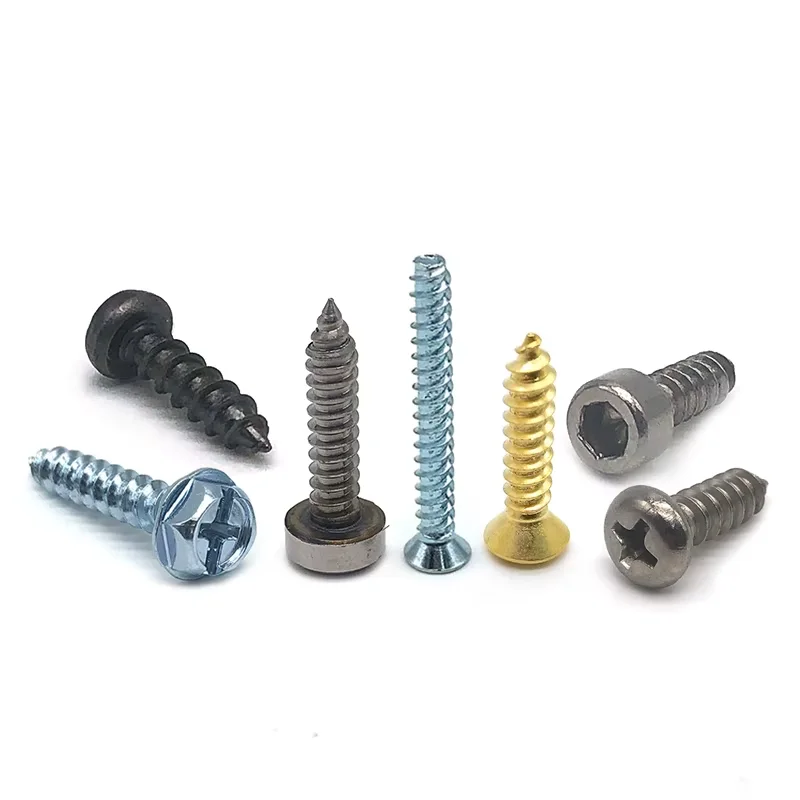 Screw Fasteners China Factory Wholesale Customized Thread Forming Screw for Plastic Metal Wood