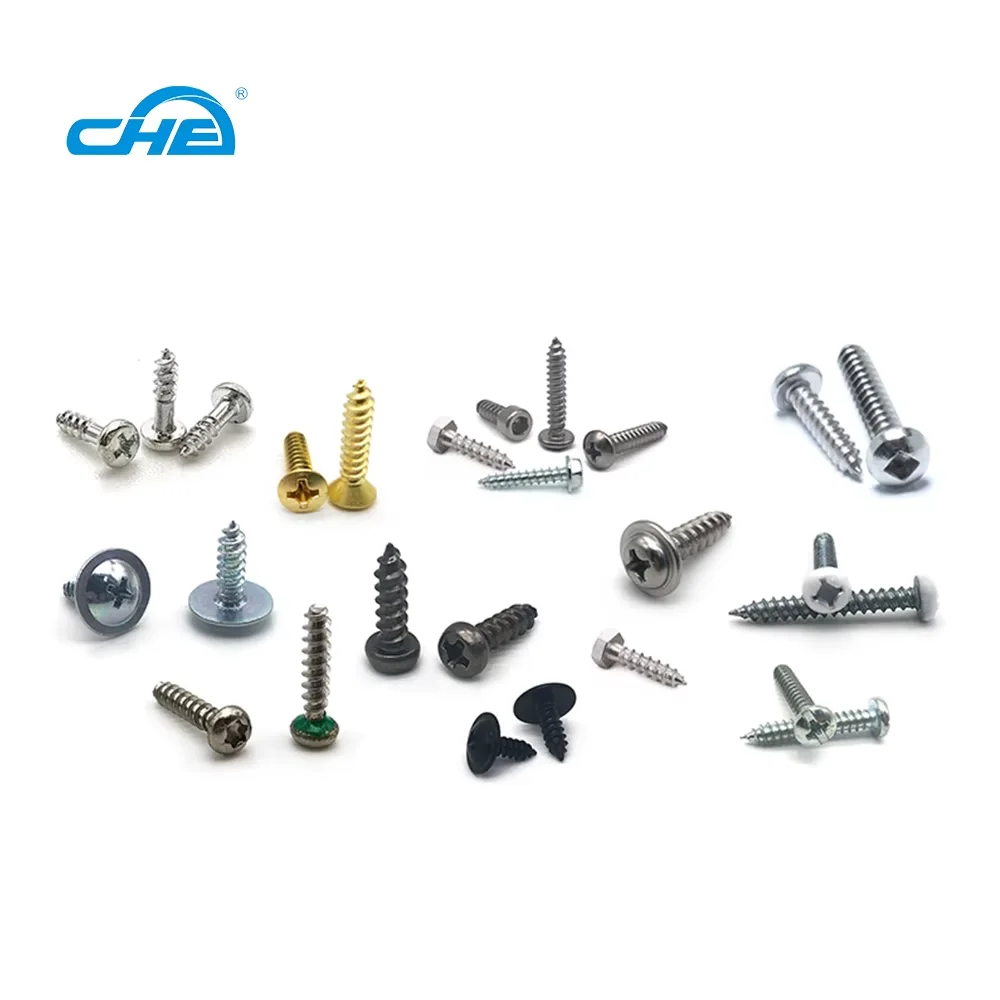 Screw Fasteners China Factory Wholesale Customized Thread Forming Screw for Plastic Metal Wood