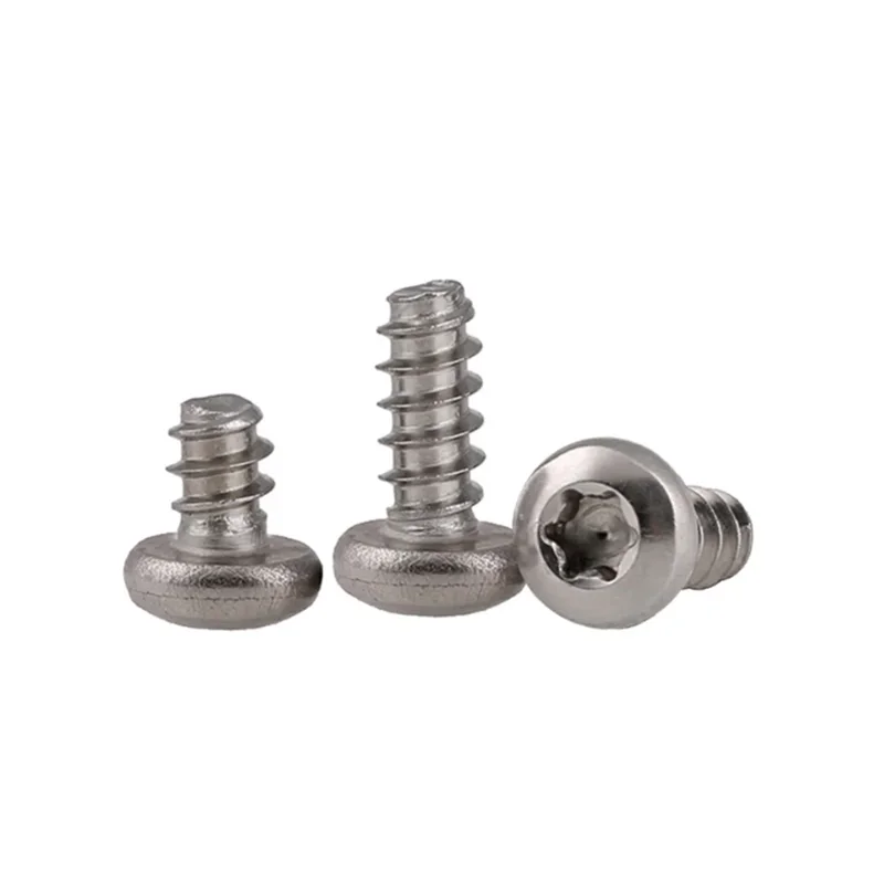 Factory ODM Grade8.8 10.9 12.9 M1.4 M1.6 M2 M2.5 M3 M4 M5 M6 M8 304 Stainless Steel Carbon Steel Pan Head Machine Screws