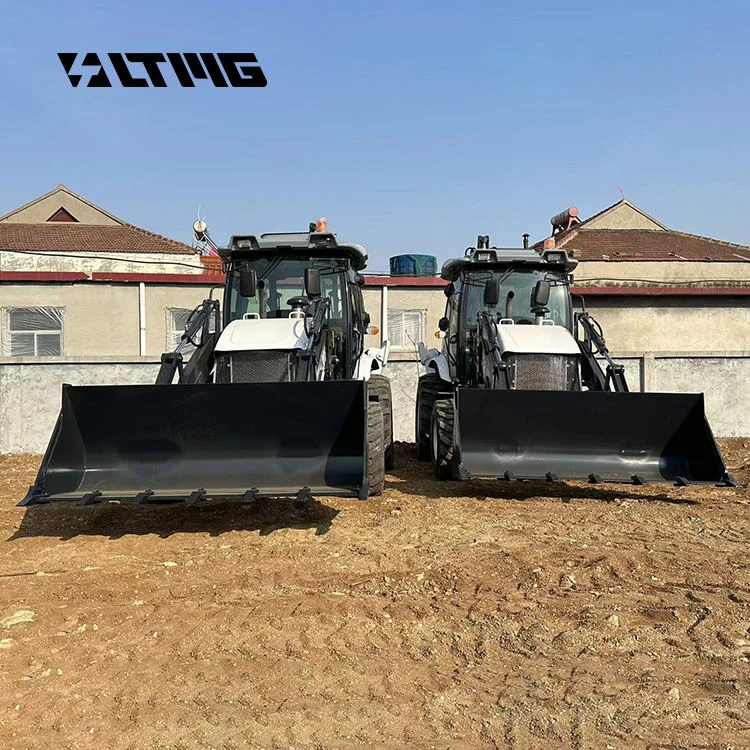 LTMG 2.5 Ton 388 Backhoe Loader Tractor Excavator Digger New Condition Wheel Loader Chinese Factory Small Traktor for Sale