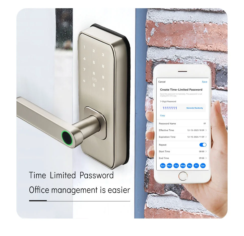 Wholesale top quality room digital code deadbolt smart door lock for us