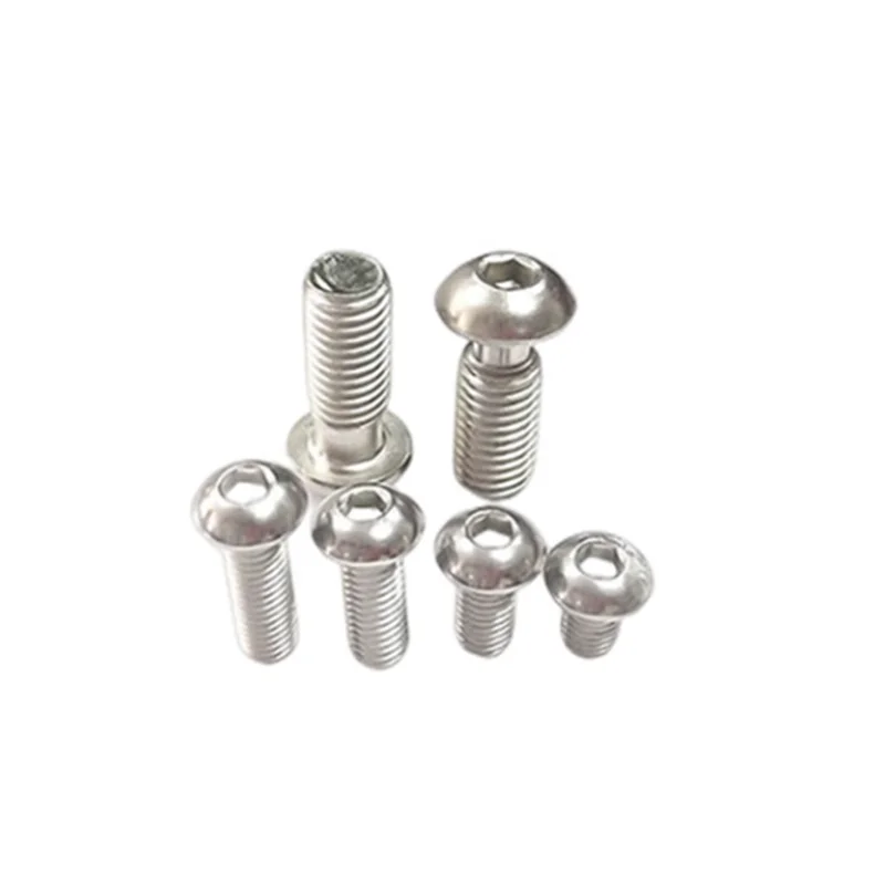 Factory ODM Grade8.8 10.9 12.9 M1.4 M1.6 M2 M2.5 M3 M4 M5 M6 M8 304 Stainless Steel Carbon Steel Pan Head Machine Screws